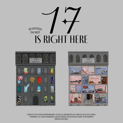 SEVENTEEN - SEVENTEEN BEST ALBUM - 17 IS RIGHT HERE Nolae