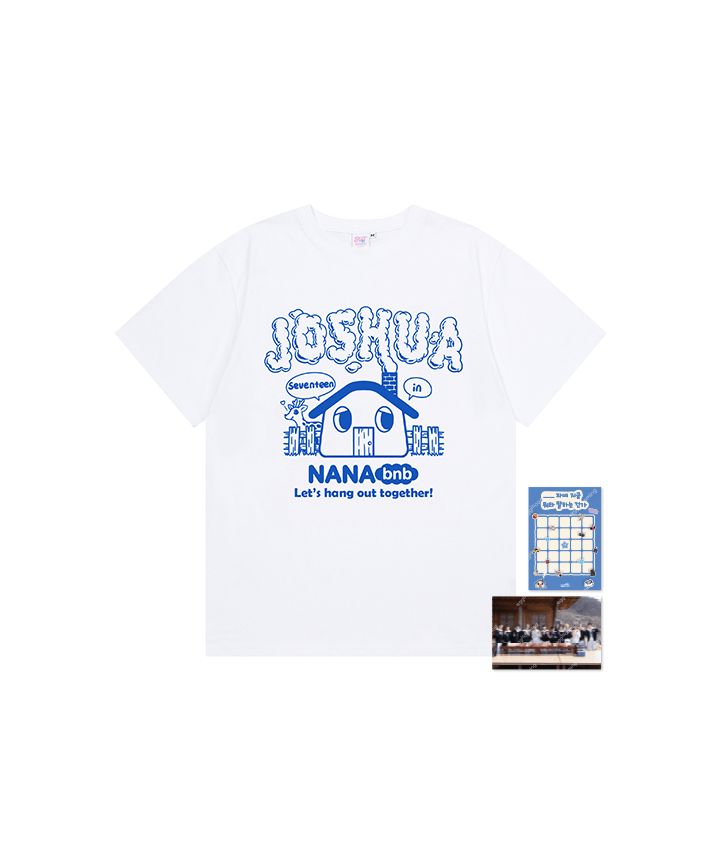 SEVENTEEN - T-SHIRT ('NANA BNB WITH SEVENTEEN' OFFICIAL MD) Nolae