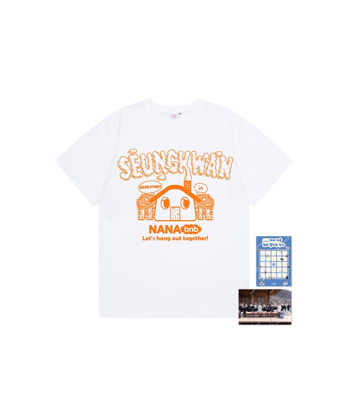 SEVENTEEN - T-SHIRT ('NANA BNB WITH SEVENTEEN' OFFICIAL MD) Nolae
