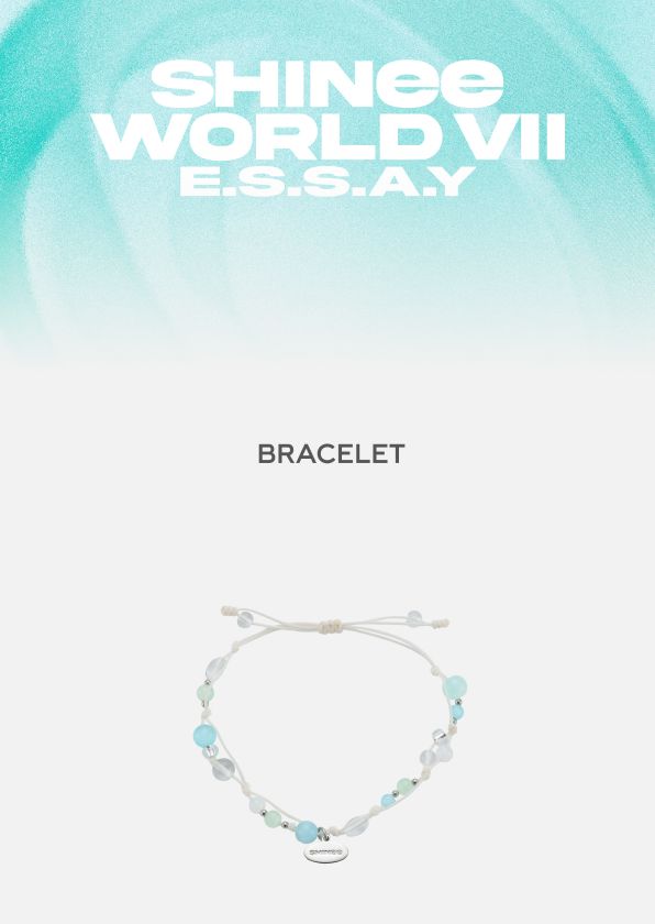 SHINEE - FORTUNE SCRATCH CARD & BRACELET (WORLD Ⅶ [E.S.S.A.Y] EVERY STAGE SHINES AROUND YOU MD) Nolae
