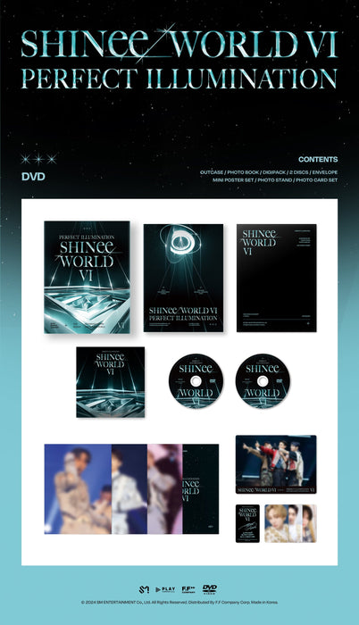 SHINEE - SHINEE WORLD VI 'PERFECT ILLUMINATION' IN SEOUL (DVD & BLU-RAY) -  DVD