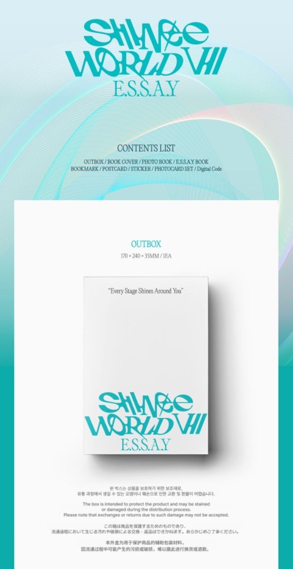 SHINEE - SHINEE WORLD VII (E.S.S.A.Y) Nolae