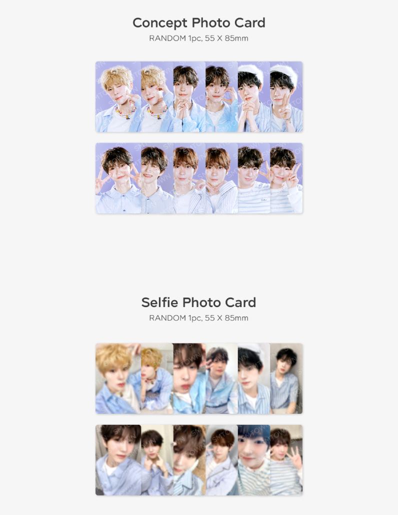 SM ARTISTS - RANDOM TRADING CARD SET (2025 SEASON’S GREETINGS OFFICIAL MD) Nolae