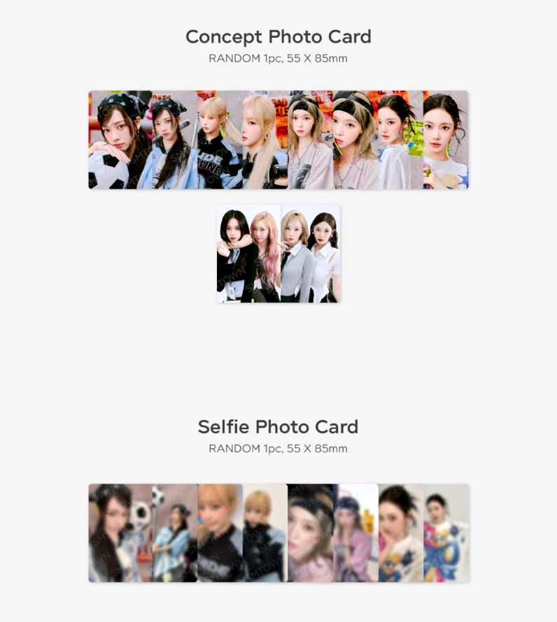 SM ARTISTS - RANDOM TRADING CARD SET (2025 SEASON’S GREETINGS OFFICIAL MD) Nolae