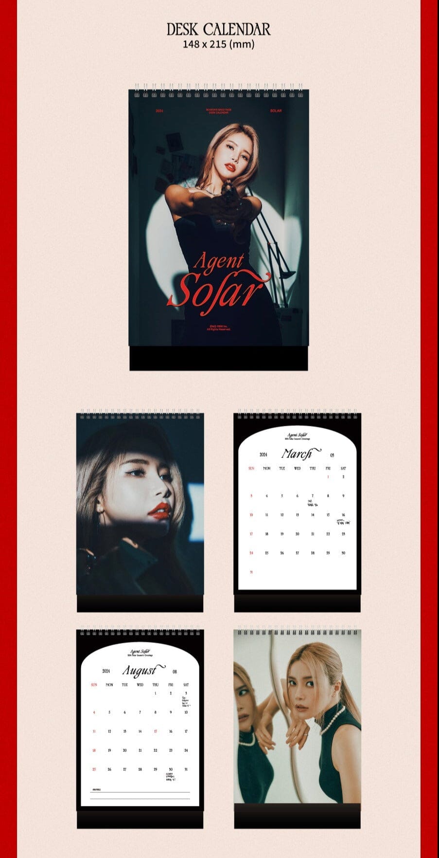 SOLAR (MAMAMOO) - 2024 SEASON'S GREETINGS (AGENT SOLAR) Nolae