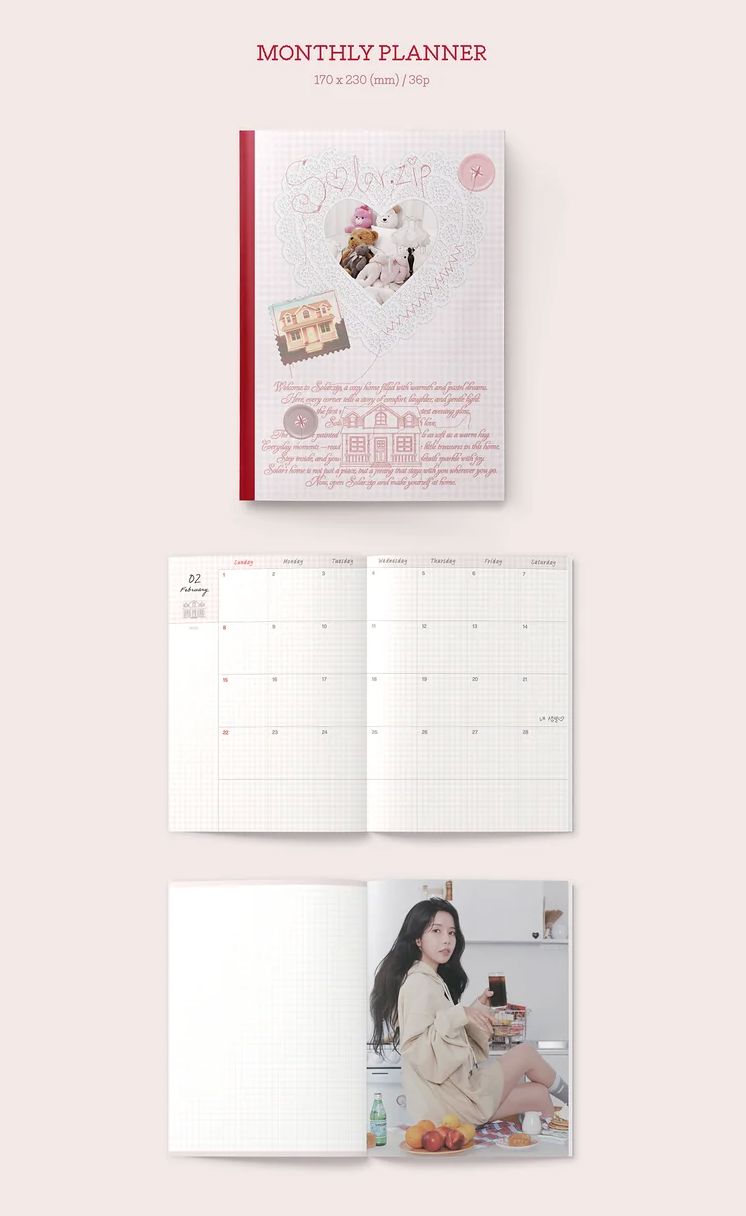 SOLAR (MAMAMOO) - 2026 SEASON'S GREETINGS (SOLAR.ZIP) + Bizent Gift Nolae