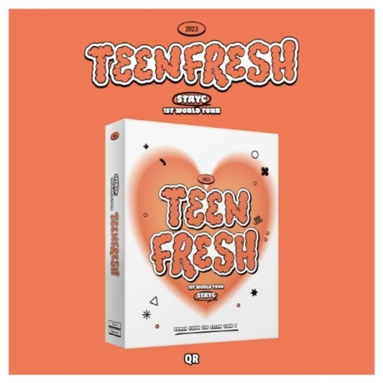 STAYC - 1ST WORLD TOUR (TEENFRESH) DVD & QR Nolae