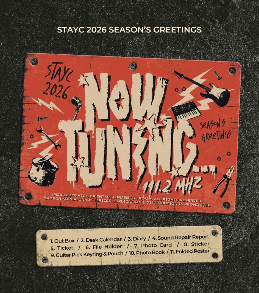 STAYC - 2026 SEASON’S GREETINGS (NOW TUNING… 111.2MHZ) Nolae