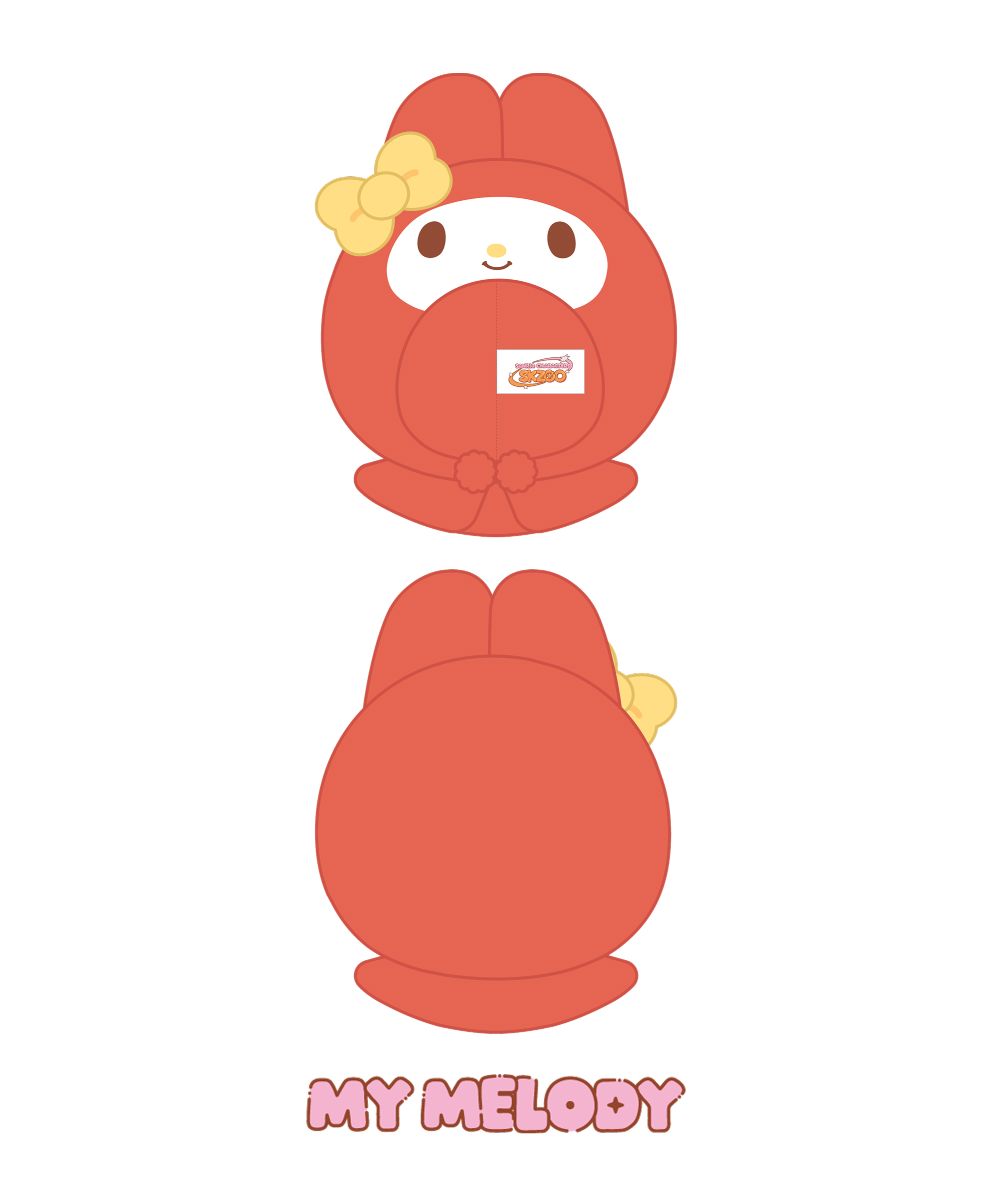 STRAY KIDS - 10CM SKZOO PLUSH OUTFIT (SANRIO CHARACTERS VER.) (SKZOO X SANRIO CHARACTERS MD) Nolae