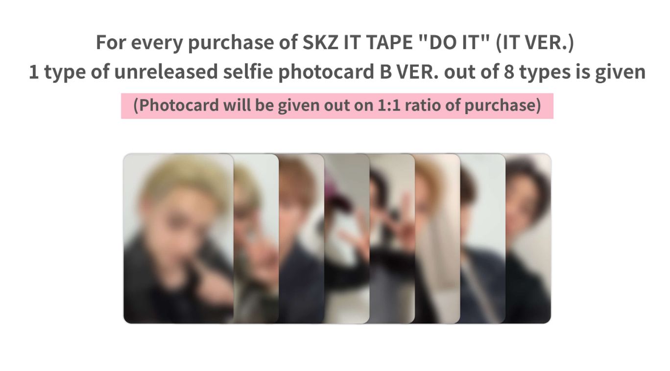 STRAY KIDS - DO IT (IT VER.) + SOUNDWAVE 2ND POP UP LUCKY DRAW Nolae