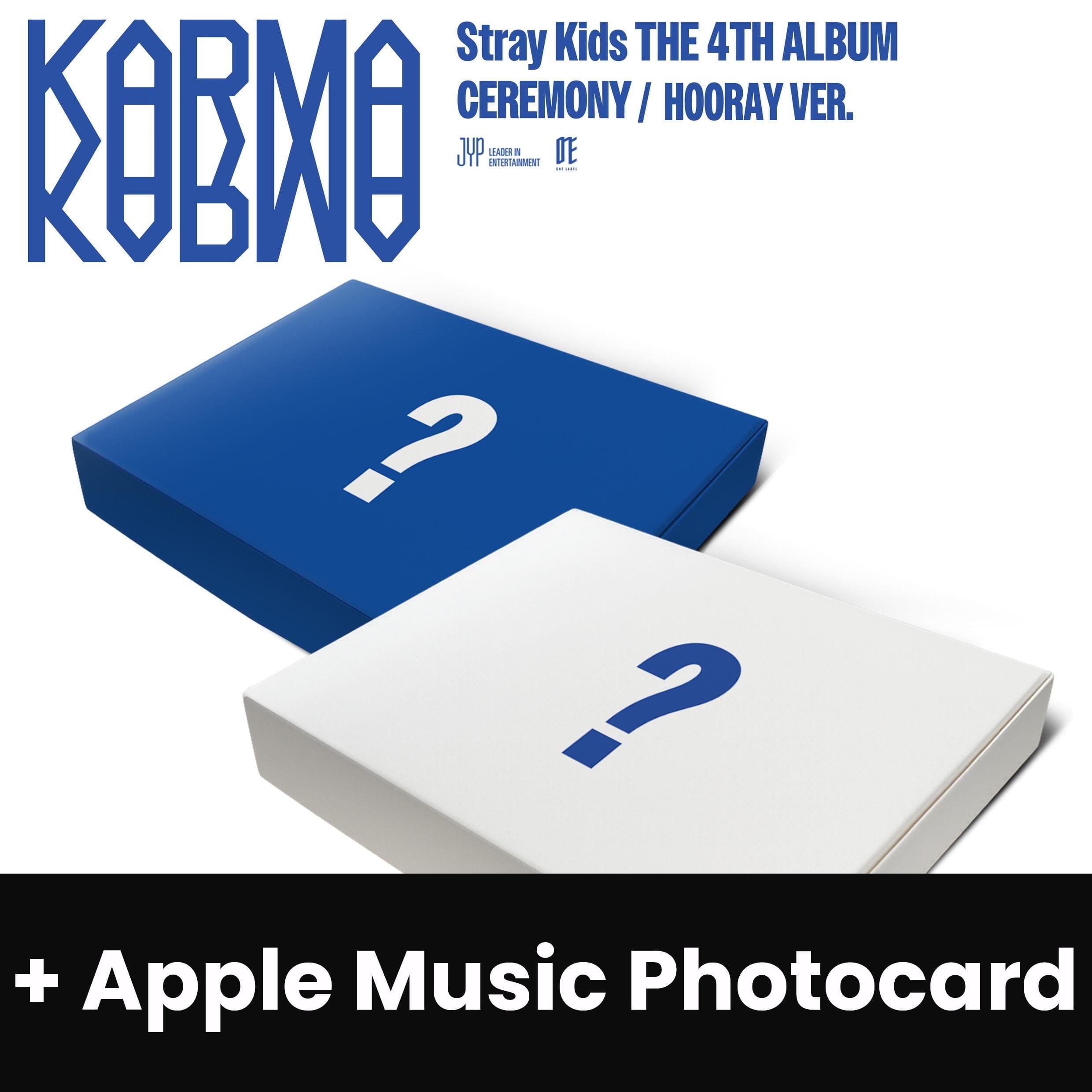 STRAY KIDS - KARMA + Apple Music Photocard Nolae