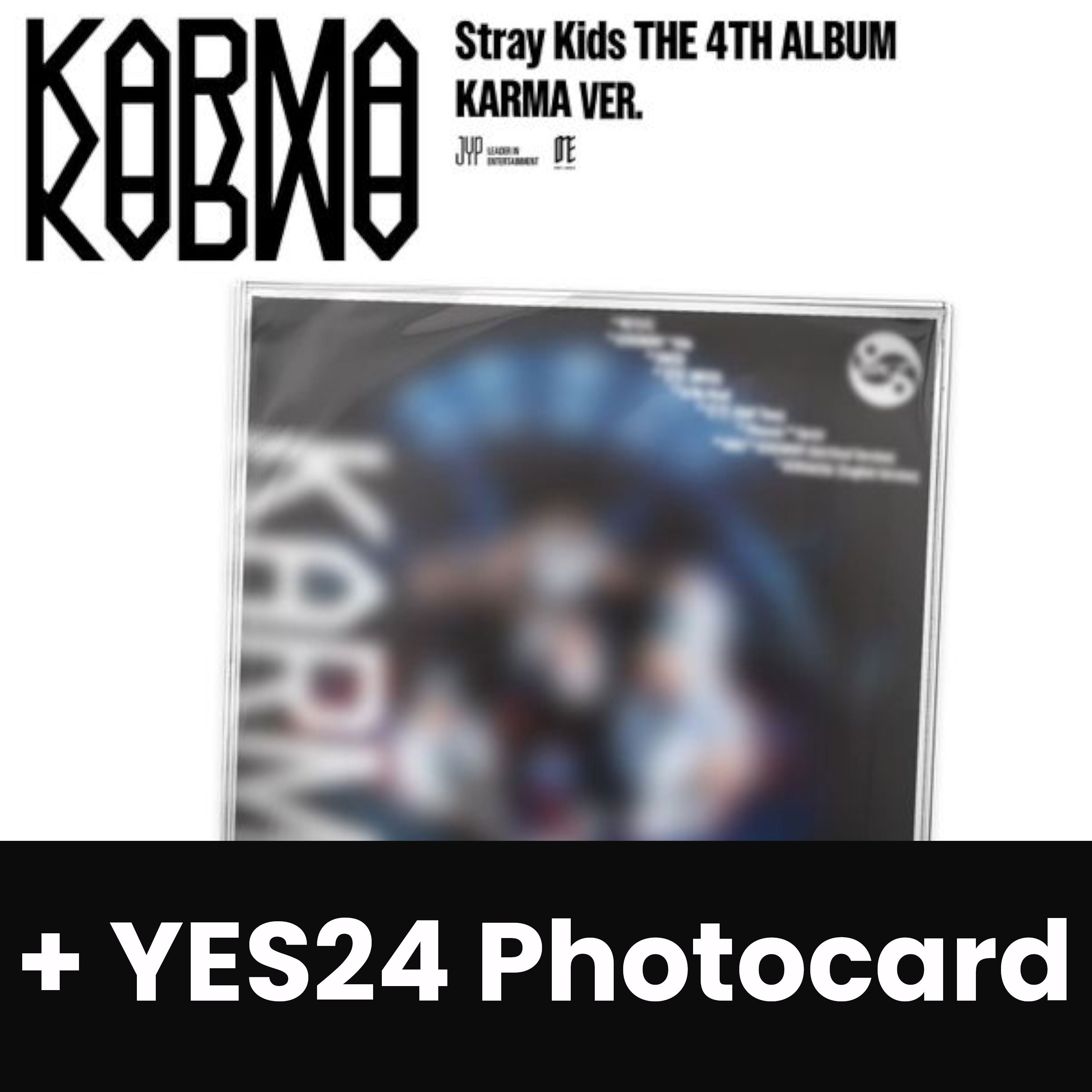 STRAY KIDS - KARMA (KARMA VER.) (LIMITED) + YES24 Photocard Nolae