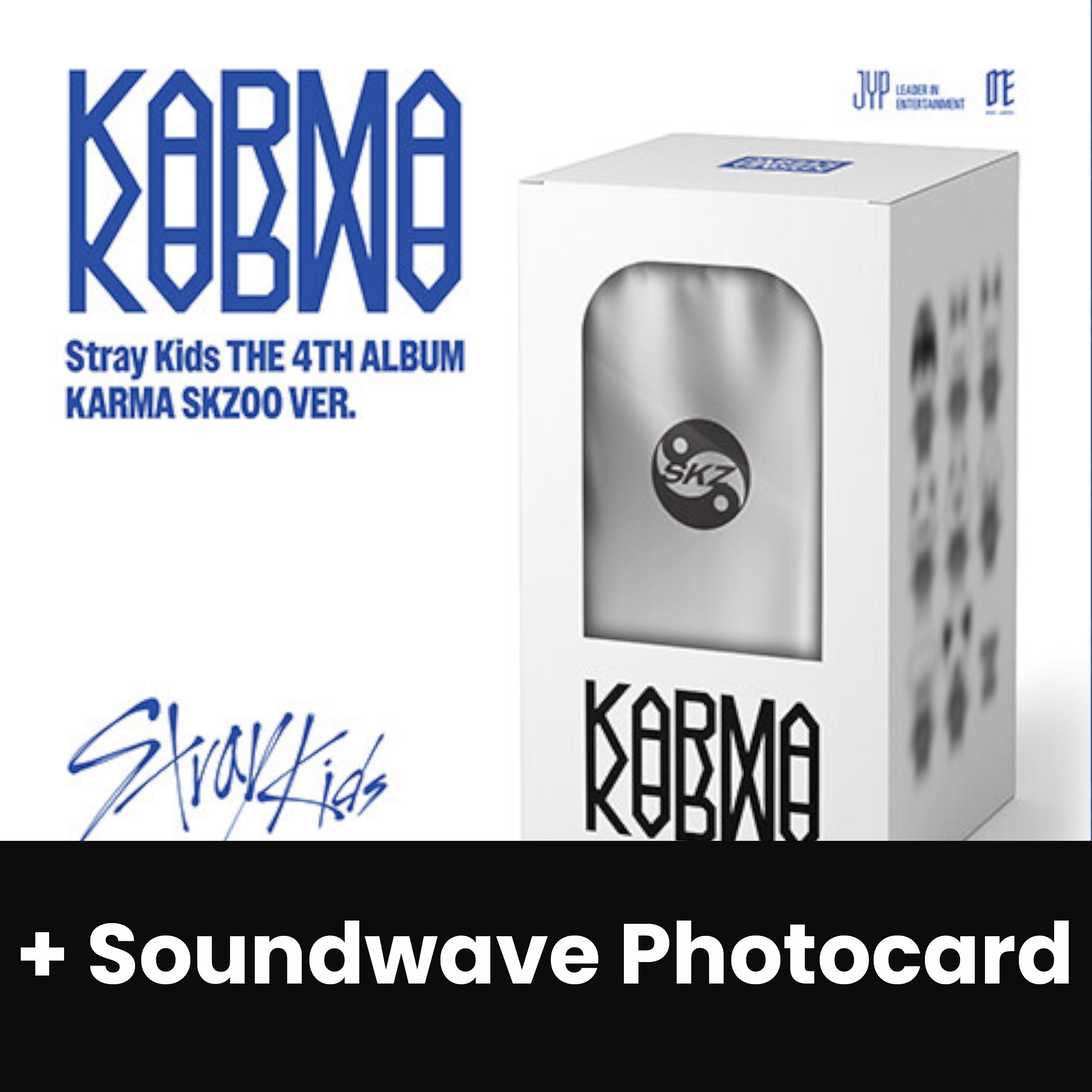 STRAY KIDS - KARMA (SKZOO VER.) + Soundwave Photocard Nolae