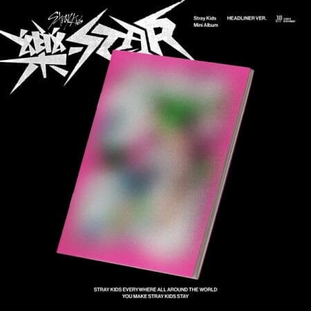 Stray Kids - ROCK-STAR (樂-STAR) Headliner Ver. + JYP Photocard Nolae