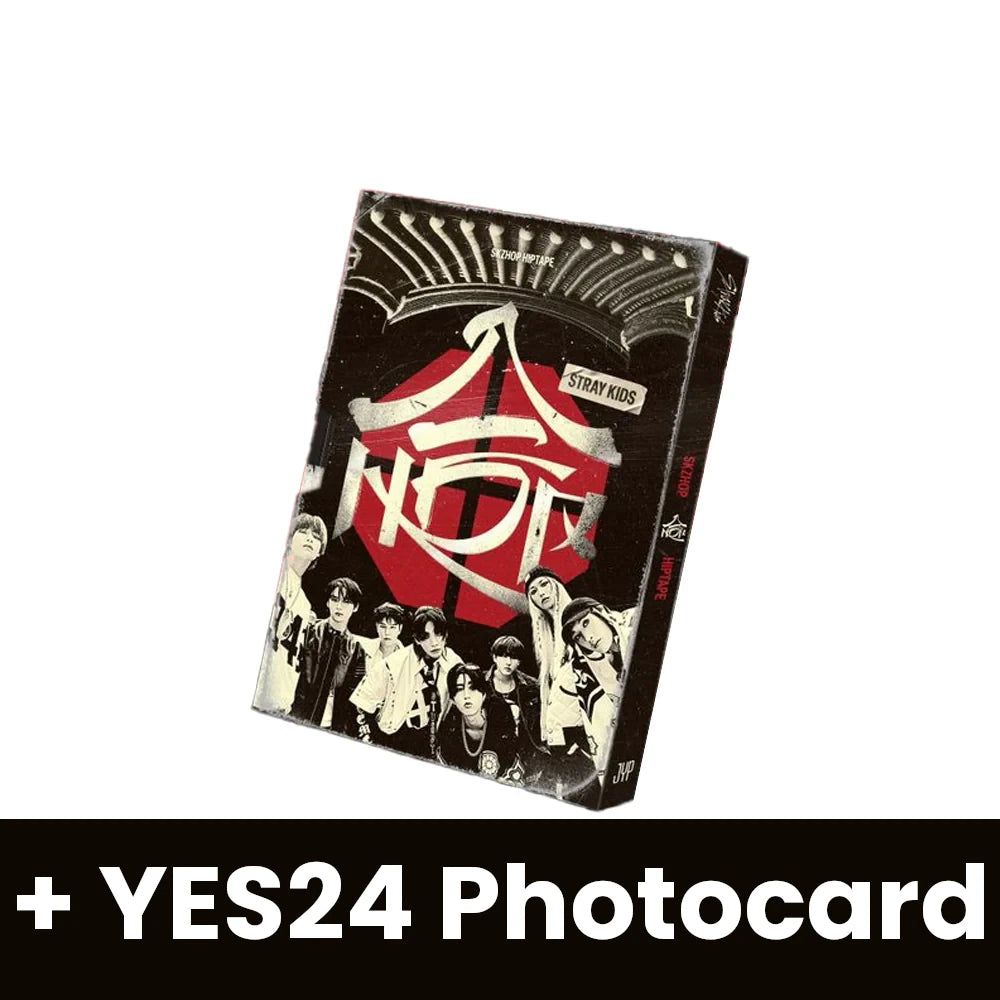 STRAY KIDS - SKZHOP HIPTAPE ‘合 (HOP)’ (SKZHOP VER.) + YES24 Photocard Nolae