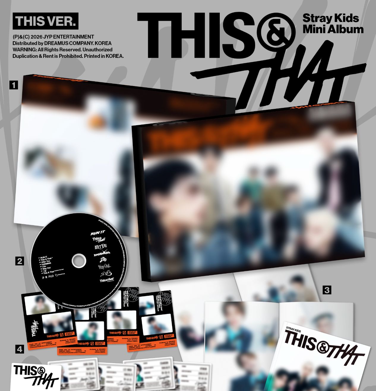 STRAY KIDS - THIS & THAT + Aladin Gift Nolae