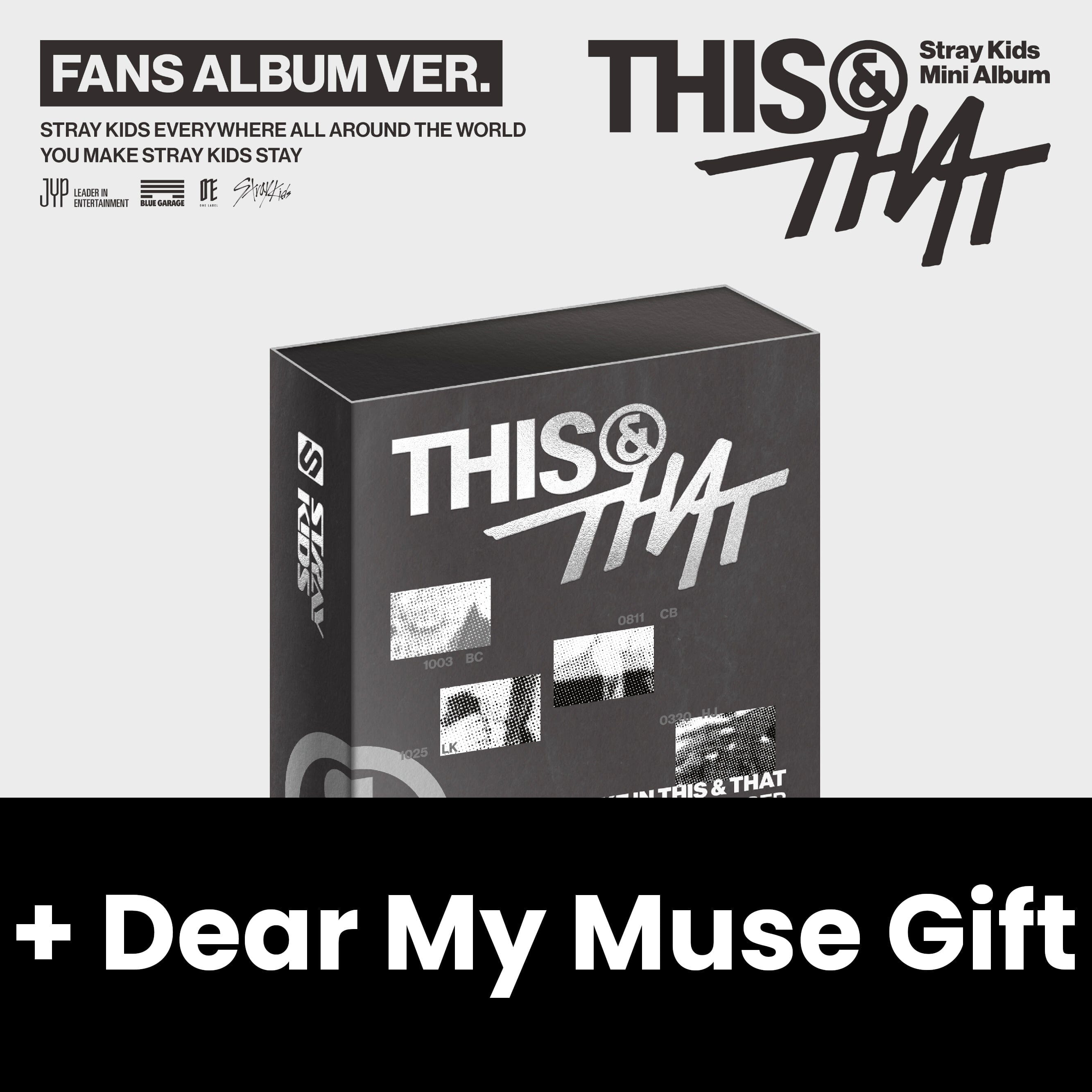 STRAY KIDS - THIS & THAT (FANS ALBUM VER.) + Dear My Muse Gift