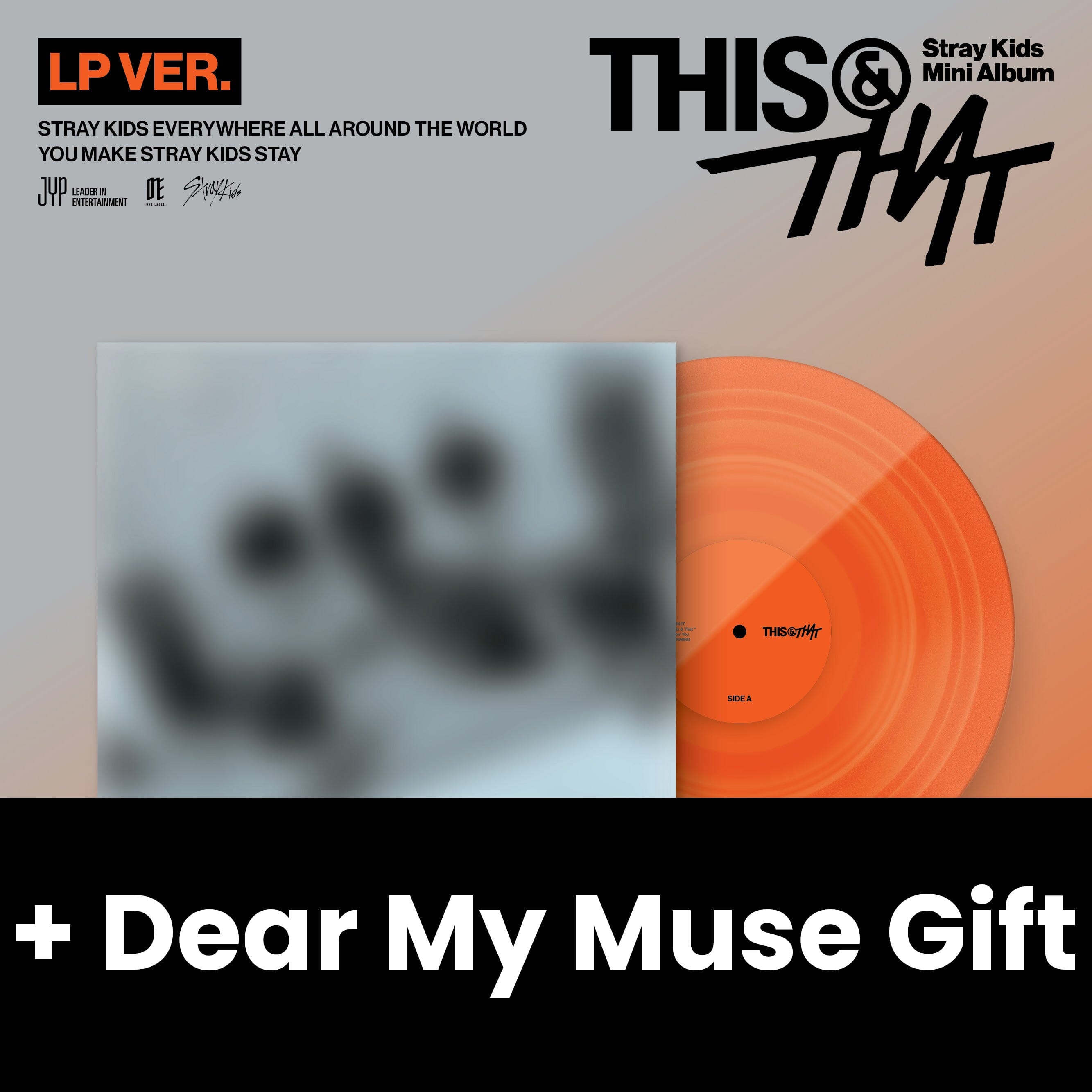 STRAY KIDS - THIS & THAT (LP VER.) (LIMITED) + Dear My Muse Gift Nolae