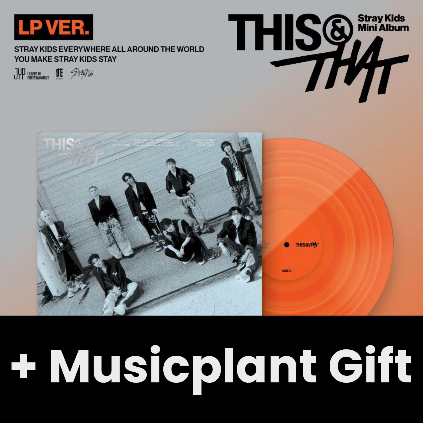 STRAY KIDS - THIS & THAT (LP VER.) (LIMITED) + Musicplant Gift Nolae