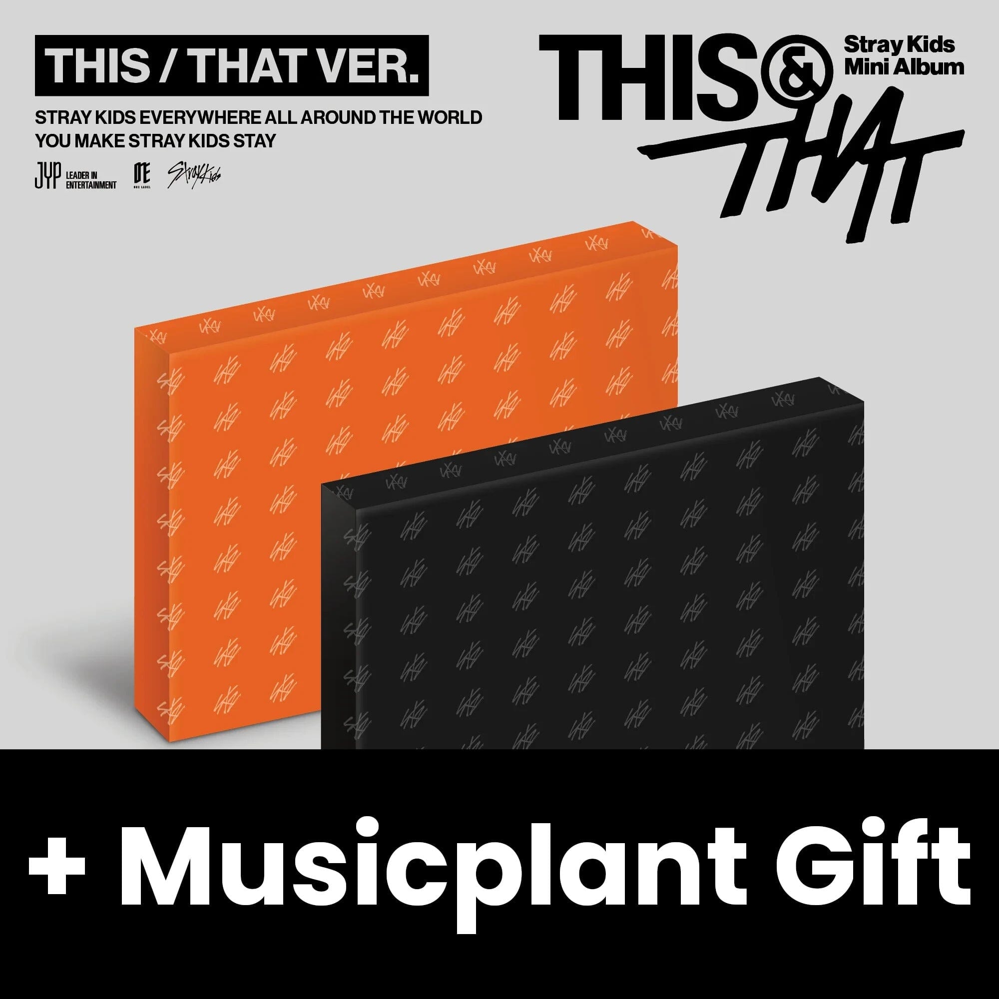 STRAY KIDS - THIS & THAT + Musicplant Gift Nolae