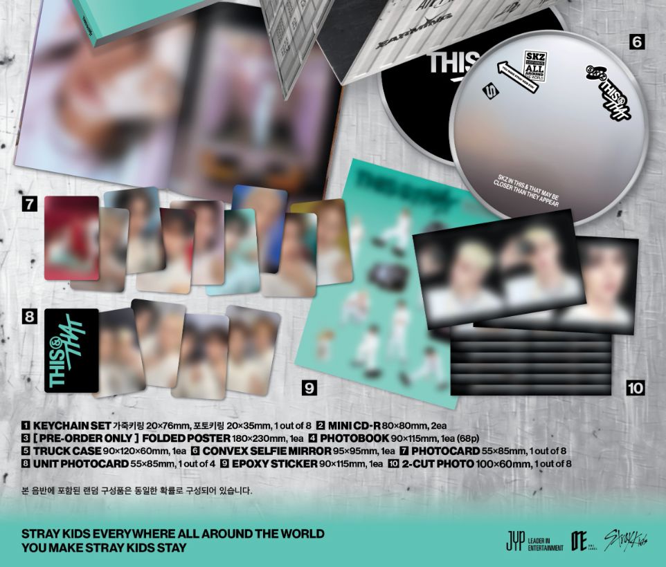 STRAY KIDS - THIS & THAT (TRUCK VER.) (LIMITED) + Dear My Muse Gift Nolae