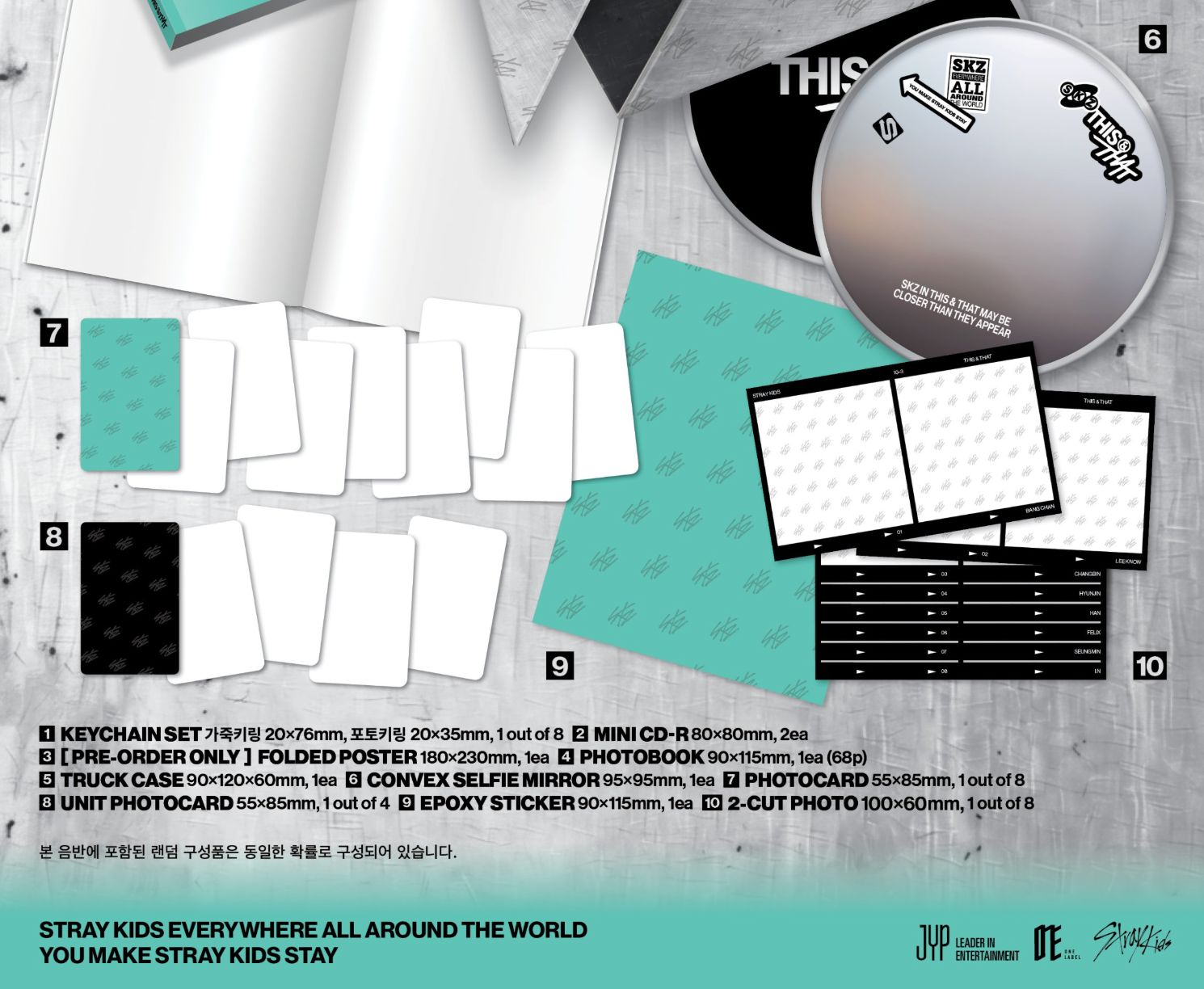 STRAY KIDS - THIS & THAT (TRUCK VER.) (LIMITED) + Dear My Muse Gift Nolae