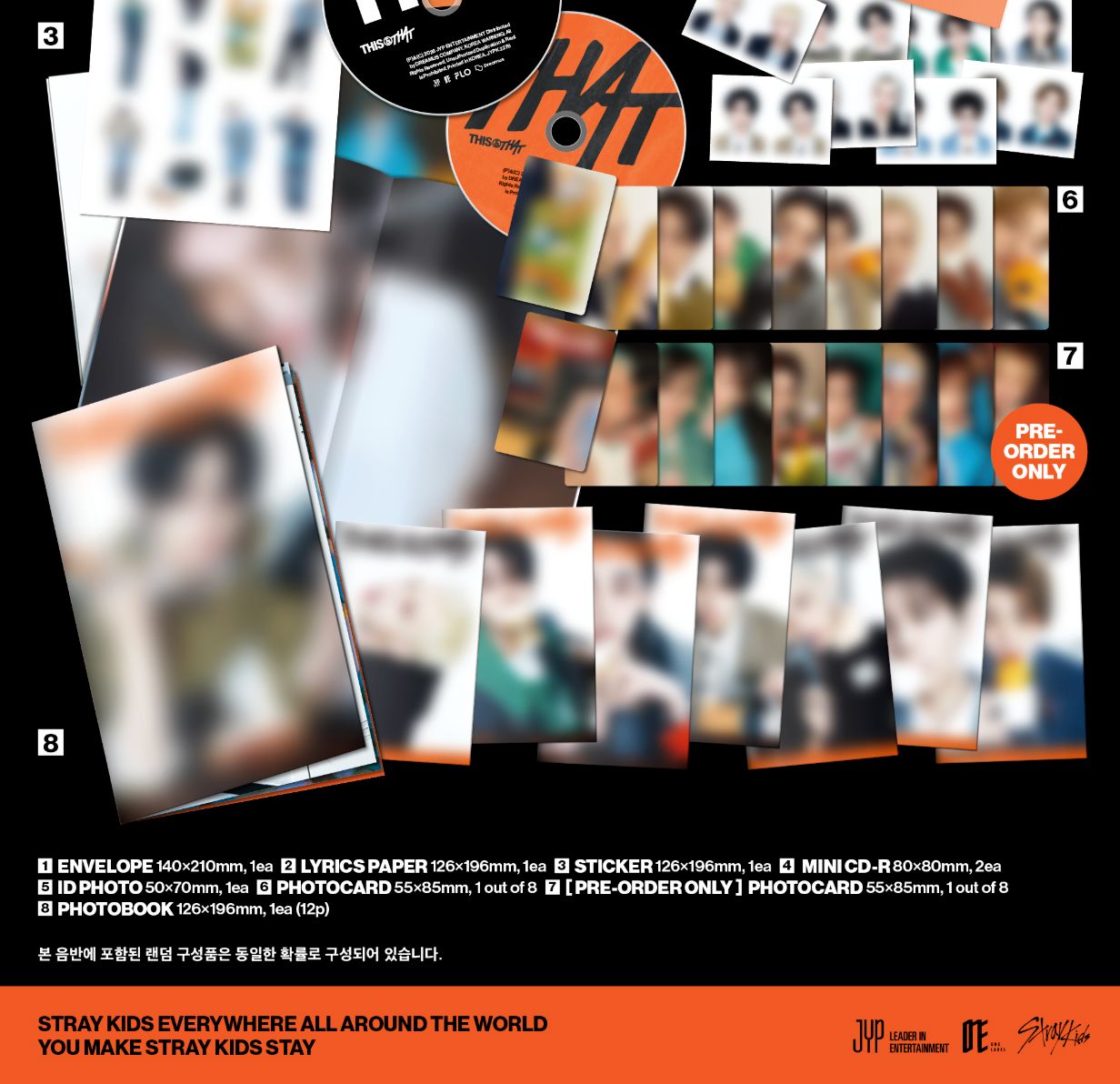 STRAY KIDS - THIS & THAT (& VER.) + FANS SHOP Gift Nolae