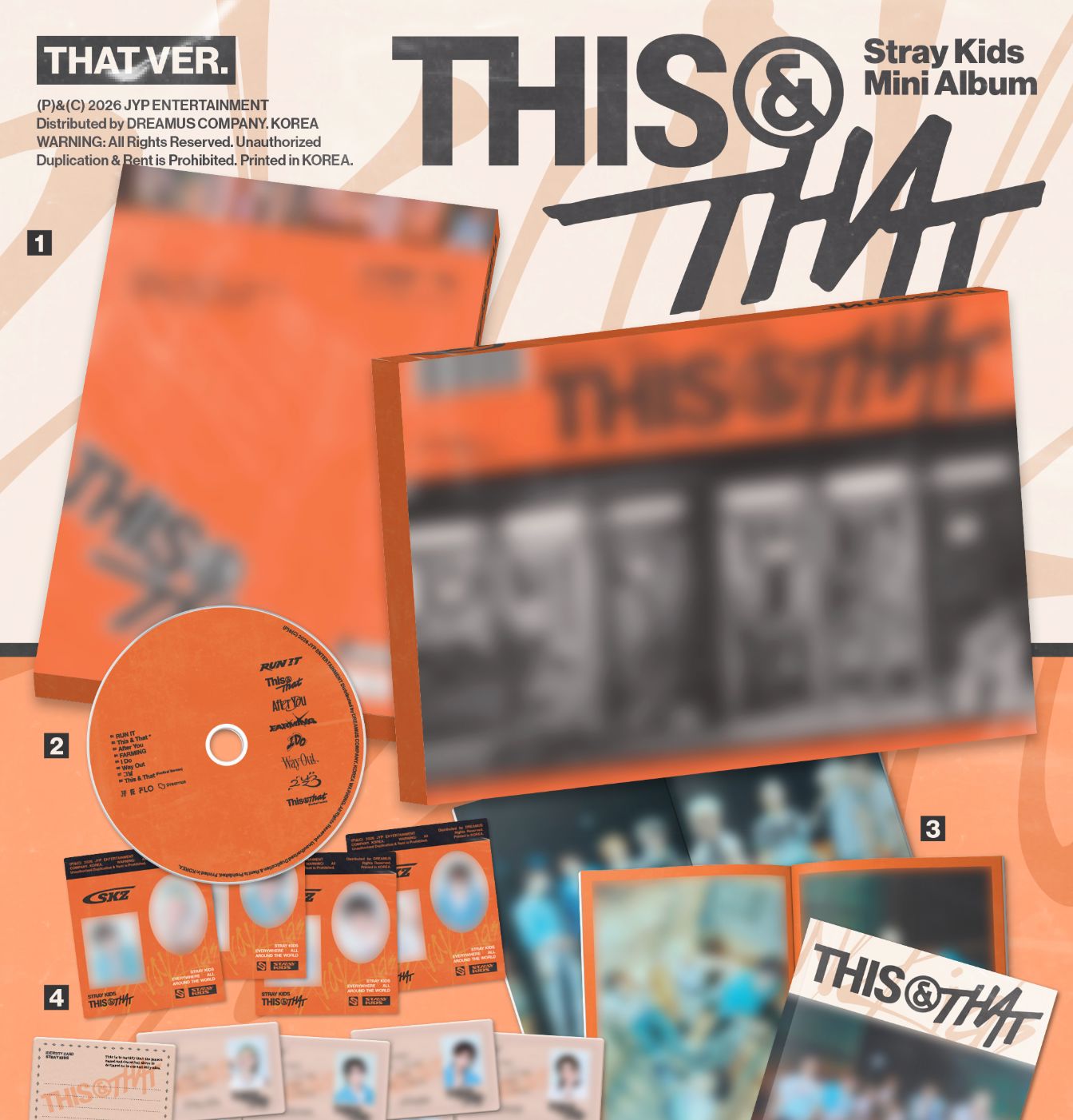 STRAY KIDS - THIS & THAT + YES24 Gift Nolae