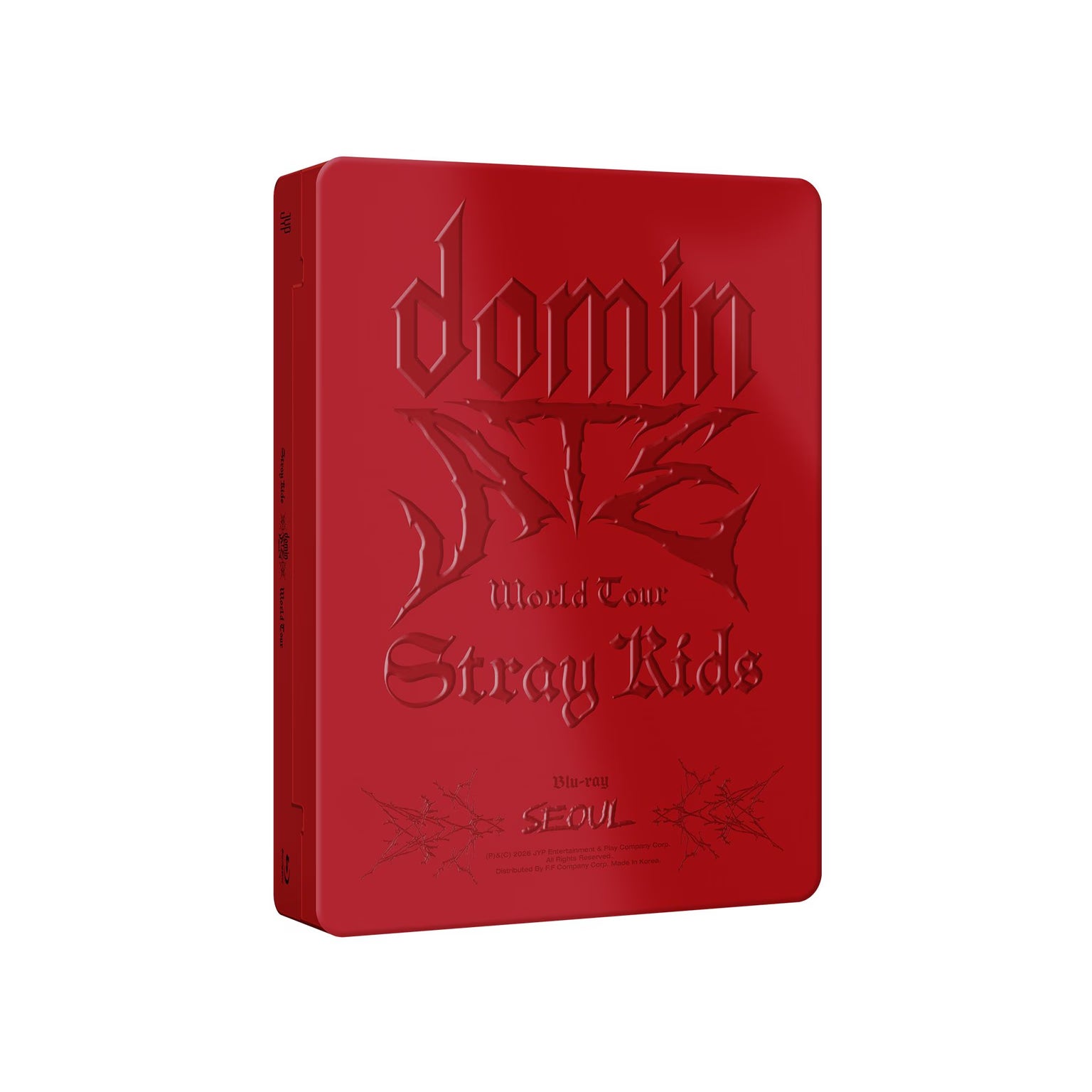 STRAY KIDS - WORLD TOUR 'DOMINATE SEOUL' (DVD & BLU-RAY) + FANS SHOP Postcard Set Nolae