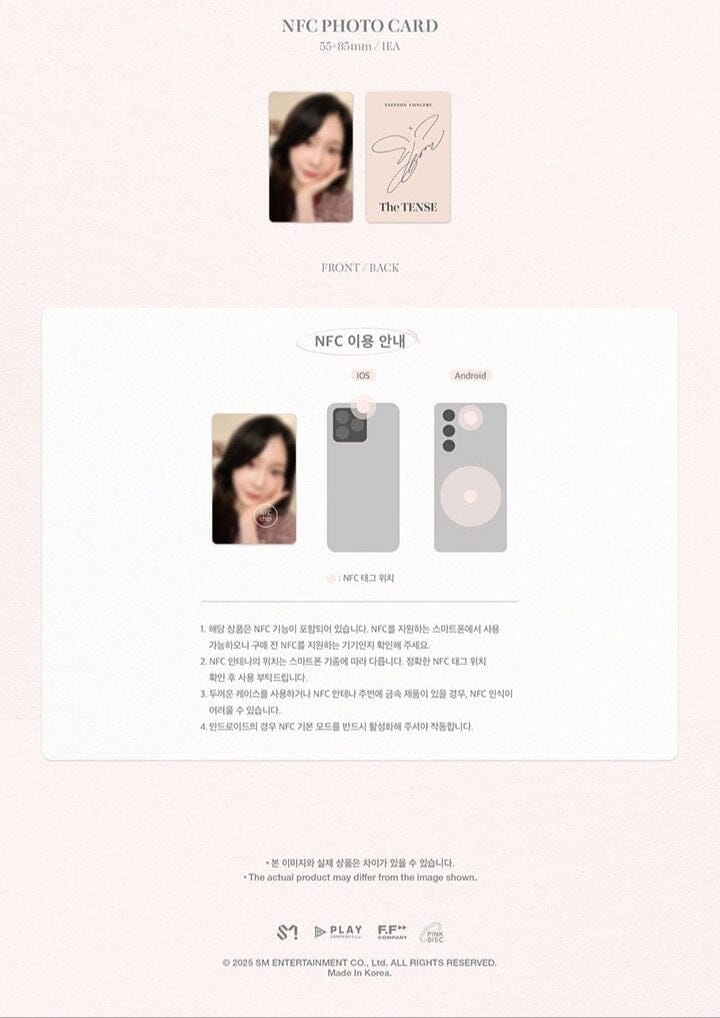 TAEYEON - CONCERT THE TENSE MEMORY BOX Nolae