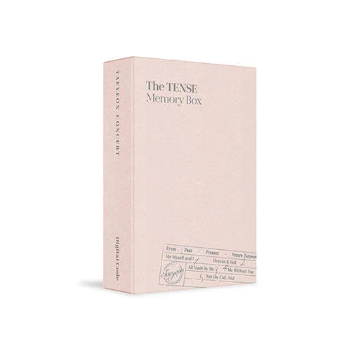 TAEYEON - CONCERT THE TENSE MEMORY BOX Nolae