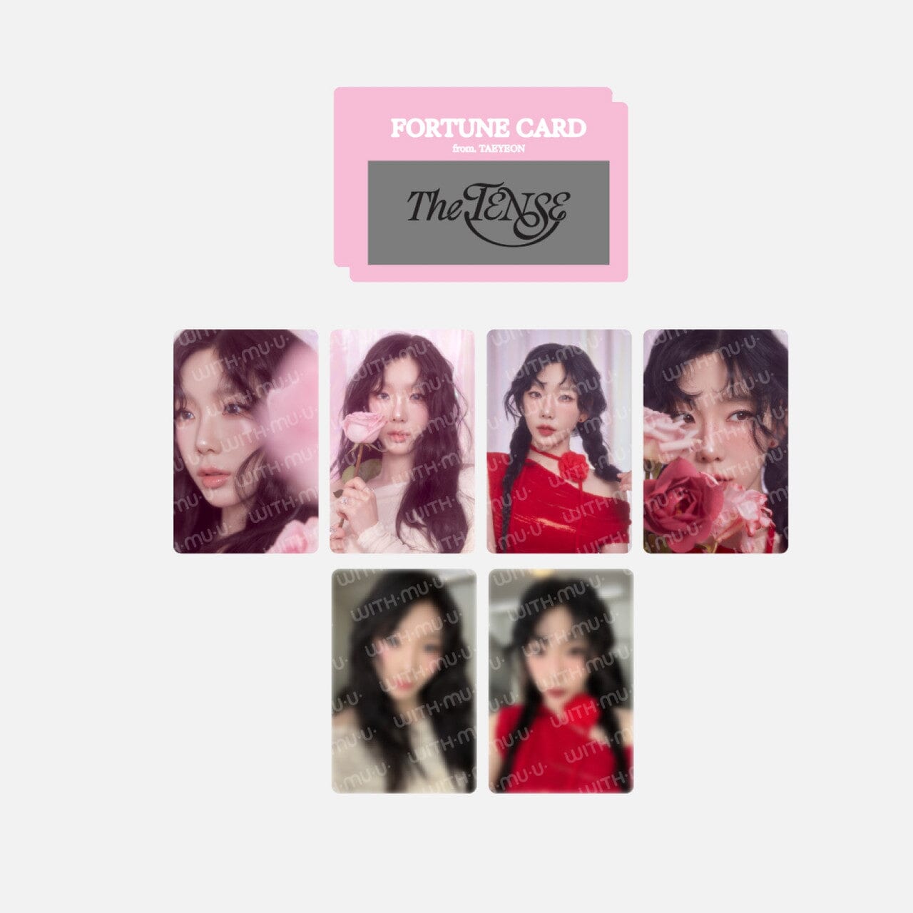 TAEYEON (SNSD) - FORTUNE SCRATCH CARD SET (2025 TAEYEON CONCERT 'THE TENSE' OFFICIAL MD) Nolae