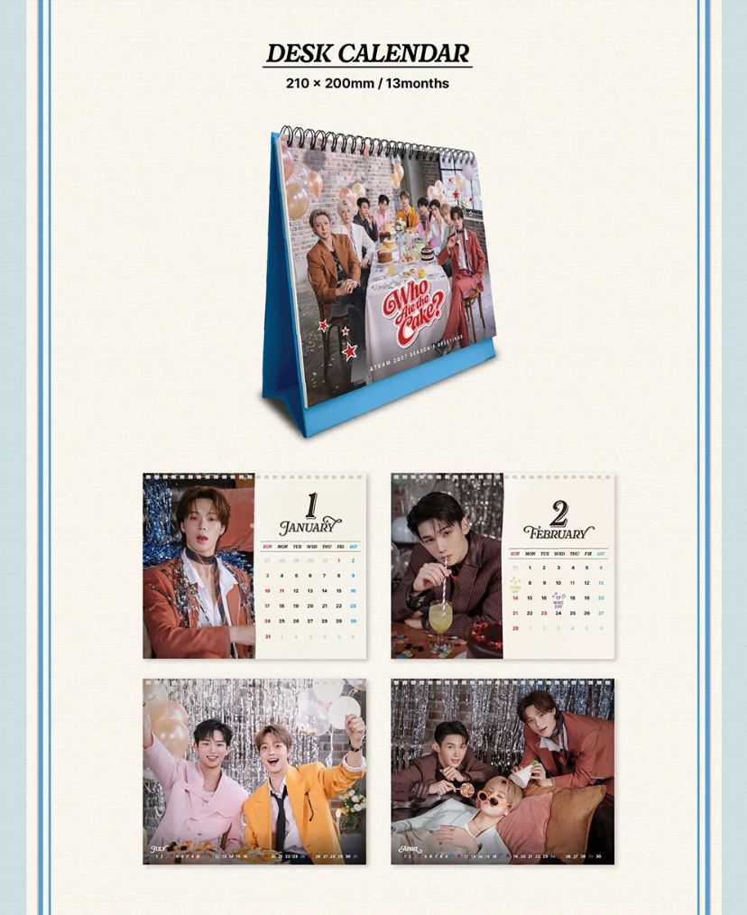 &TEAM - 2027 SEASON'S GREETINGS (WHO ATE THE CAKE?) + Special Gift Nolae