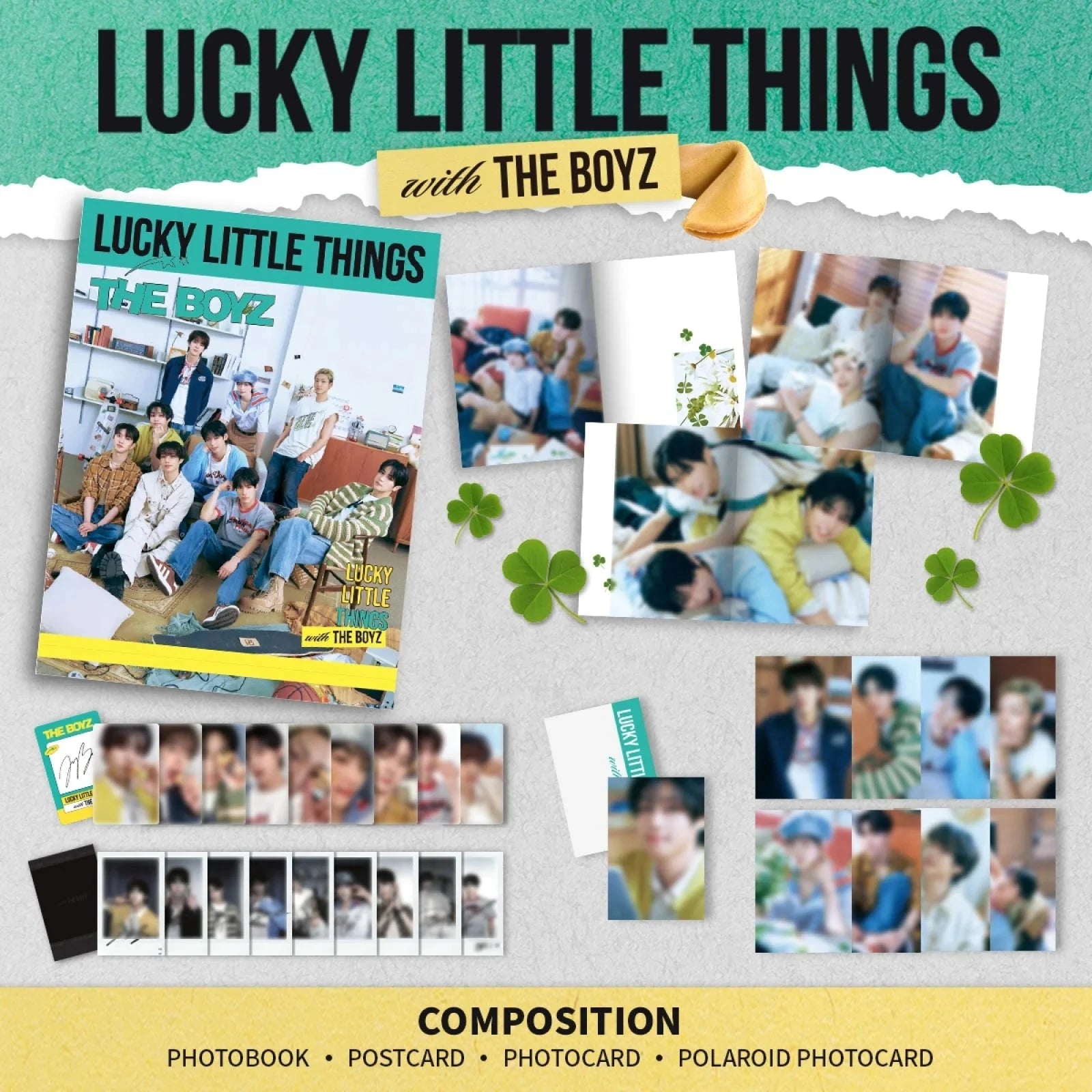 THE BOYZ - LUCKY LITTLE THINGS WITH THE BOYZ (PHOTOBOOK) Nolae