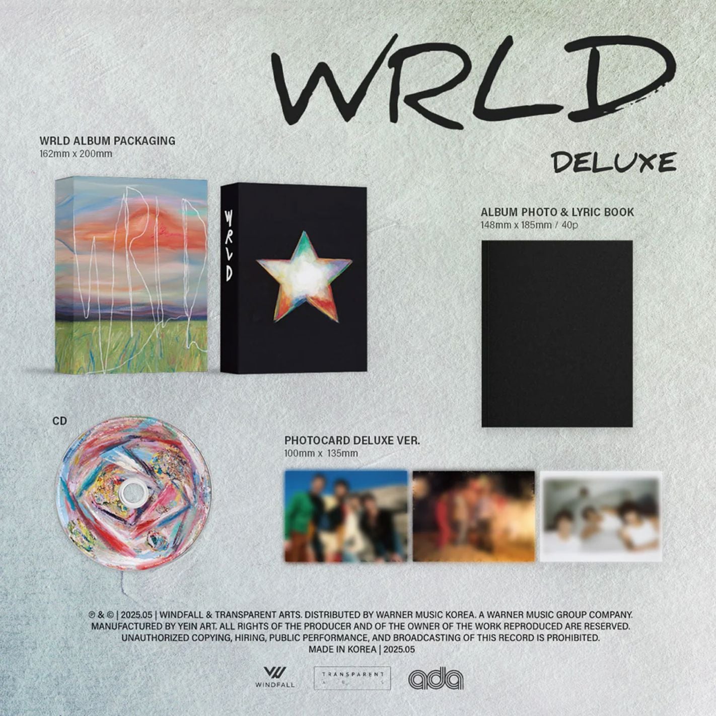 THE ROSE - WRLD (DELUXE VER.) Nolae