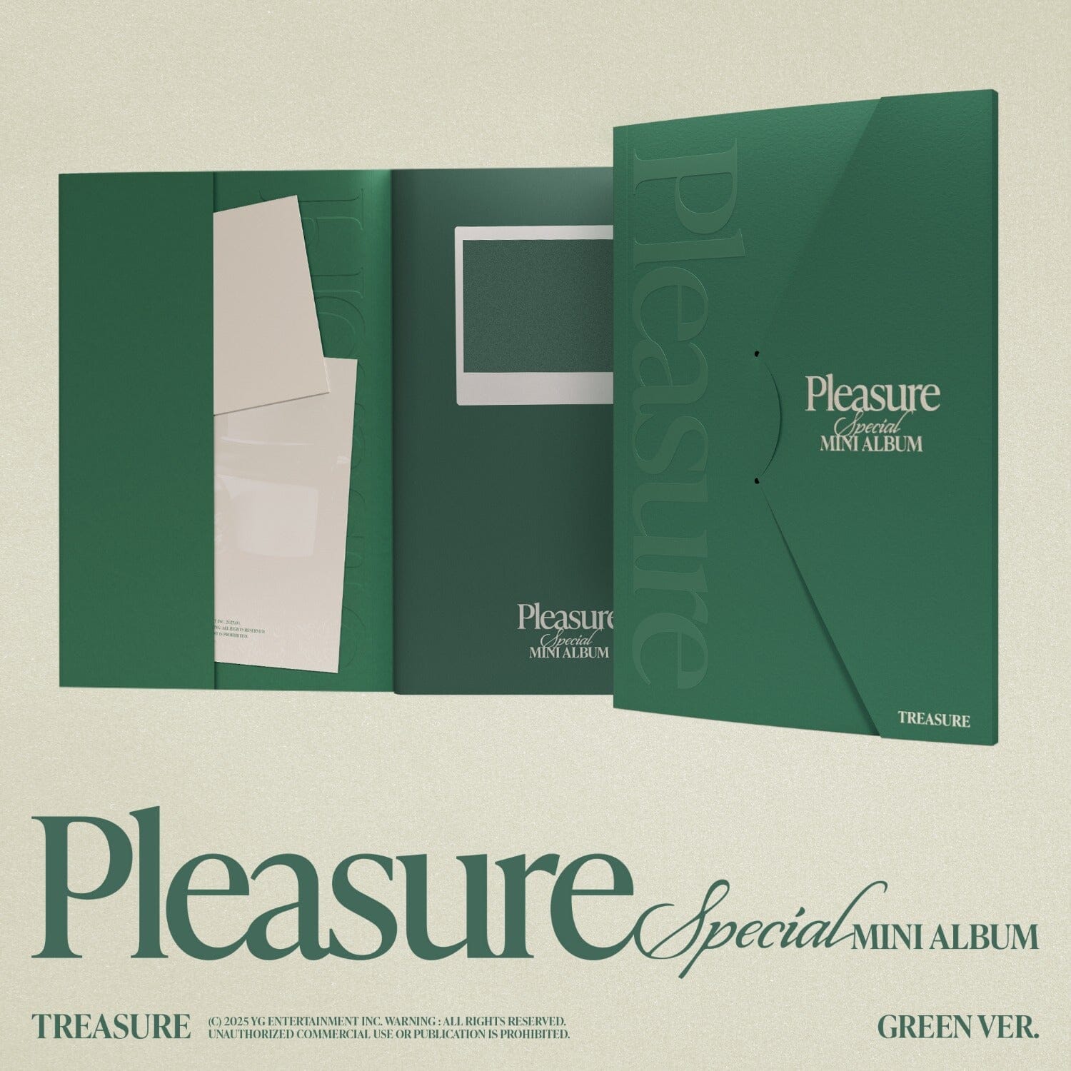 TREASURE - PLEASURE (YELLOW VER. / GREEN VER.) Nolae