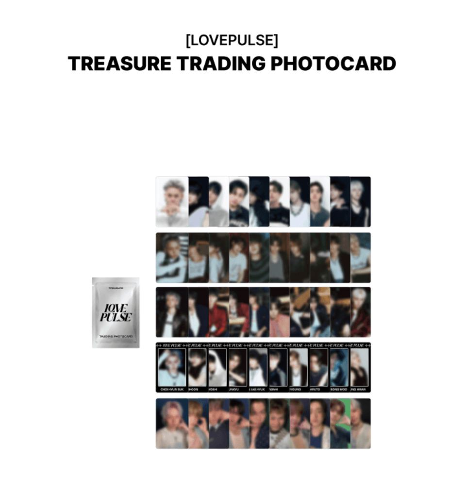 TREASURE - TRADING PHOTOCARD (LOVE PULSE) Nolae