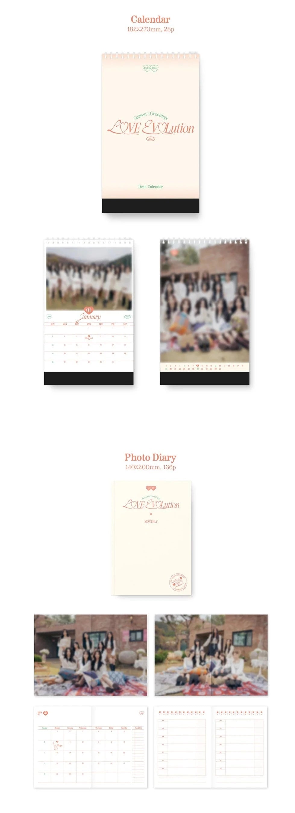 TRIPLES - 2024 SEASON'S GREETINGS (LOVE EVOLUTION) Nolae