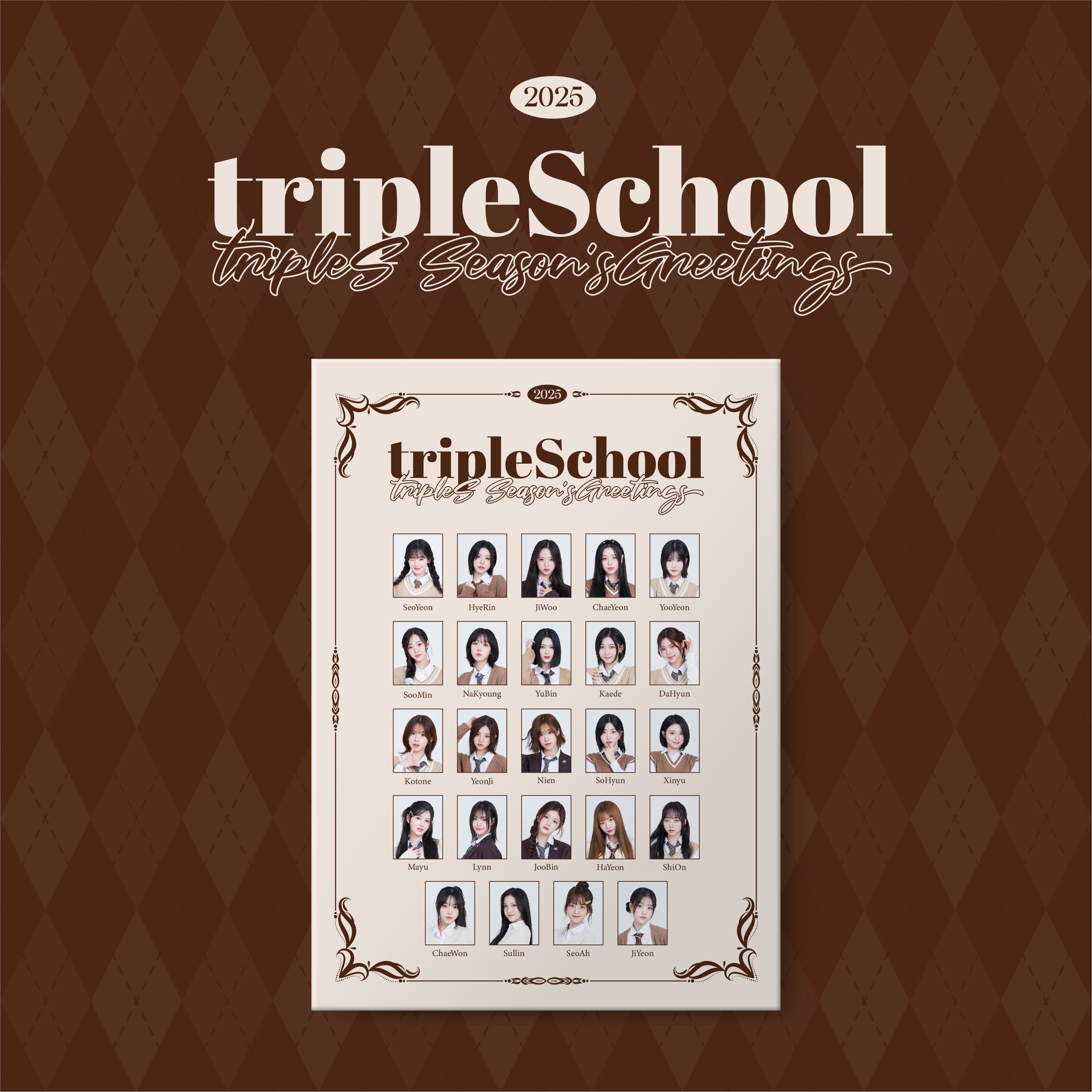 TRIPLES - 2025 SEASON'S GREETINGS (TRIPLE SCHOOL) Nolae