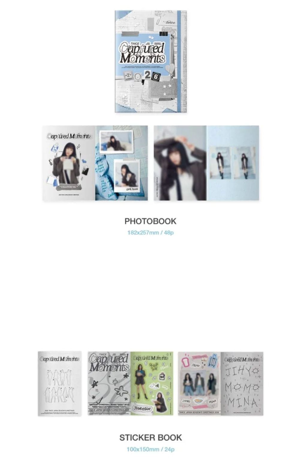 TWICE - 2026 JAPAN SEASON'S GREETINGS (CAPTURED MOMENTS)