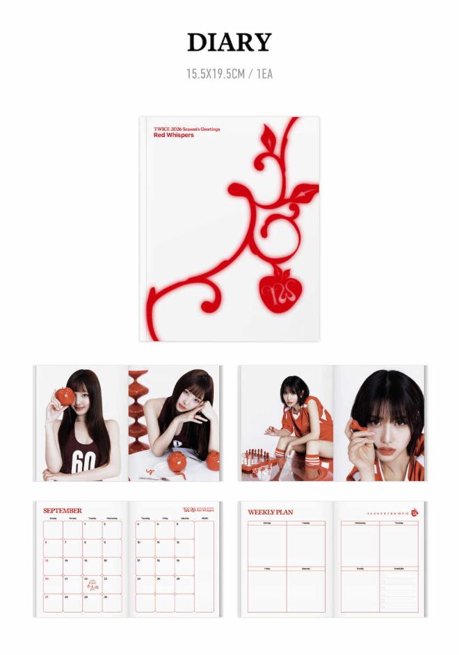 TWICE - 2026 SEASON'S GREETINGS (RED WHISPERS)