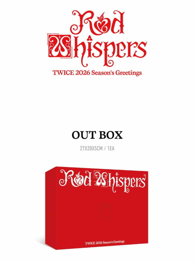 TWICE - 2026 SEASON'S GREETINGS (RED WHISPERS)