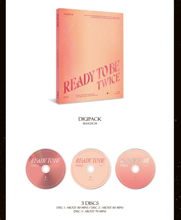 TWICE - 5TH WORLD TOUR IN SEOUL 'READY TO BE' (DVD & BLU-RAY) Nolae