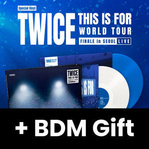 TWICE - 'THIS IS FOR' WORLD TOUR : FINALE in SEOUL LIVE (SPECIAL VINYL) + BDM Gift