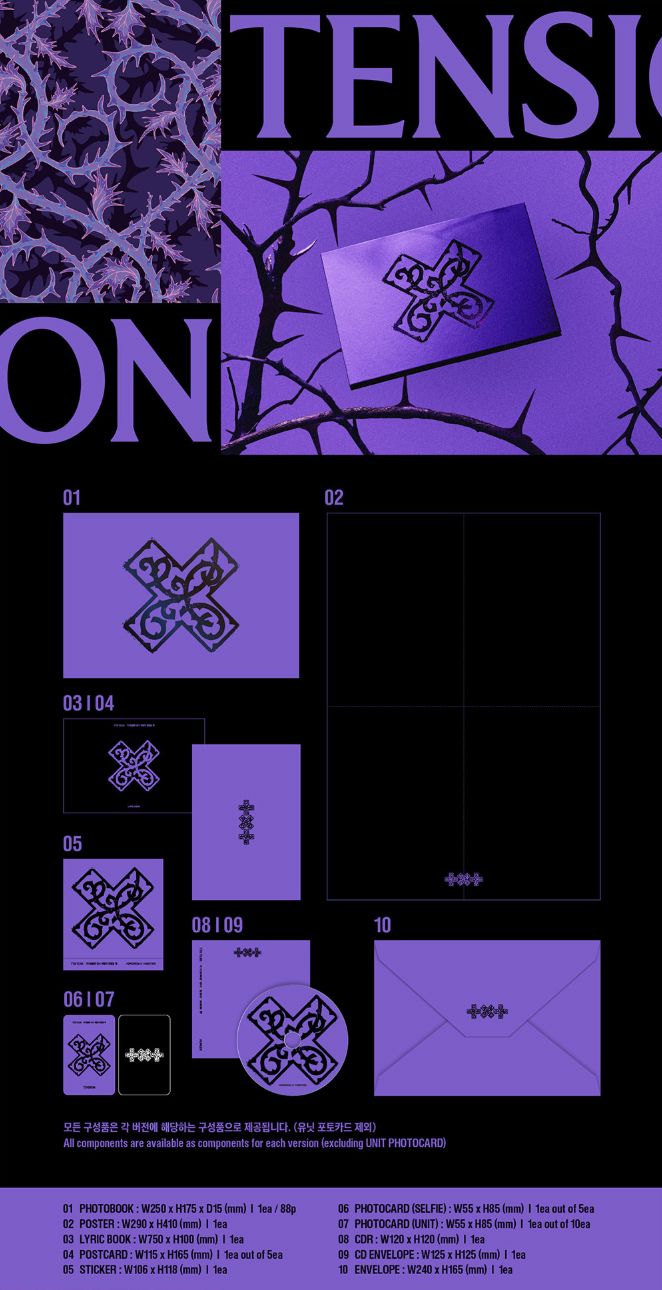 TXT - 7TH YEAR: WHEN THE WIND PAUSED AMONG THE THORNS + Aladin Gift Nolae