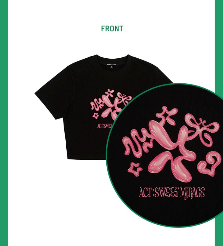 TXT - CROP T-SHIRT (ACT : SWEET MIRAGE) Nolae