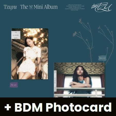 TZUYU (TWICE) - ABOUTZU (THE 1ST MINI ALBUM) + BDM Photocard Nolae