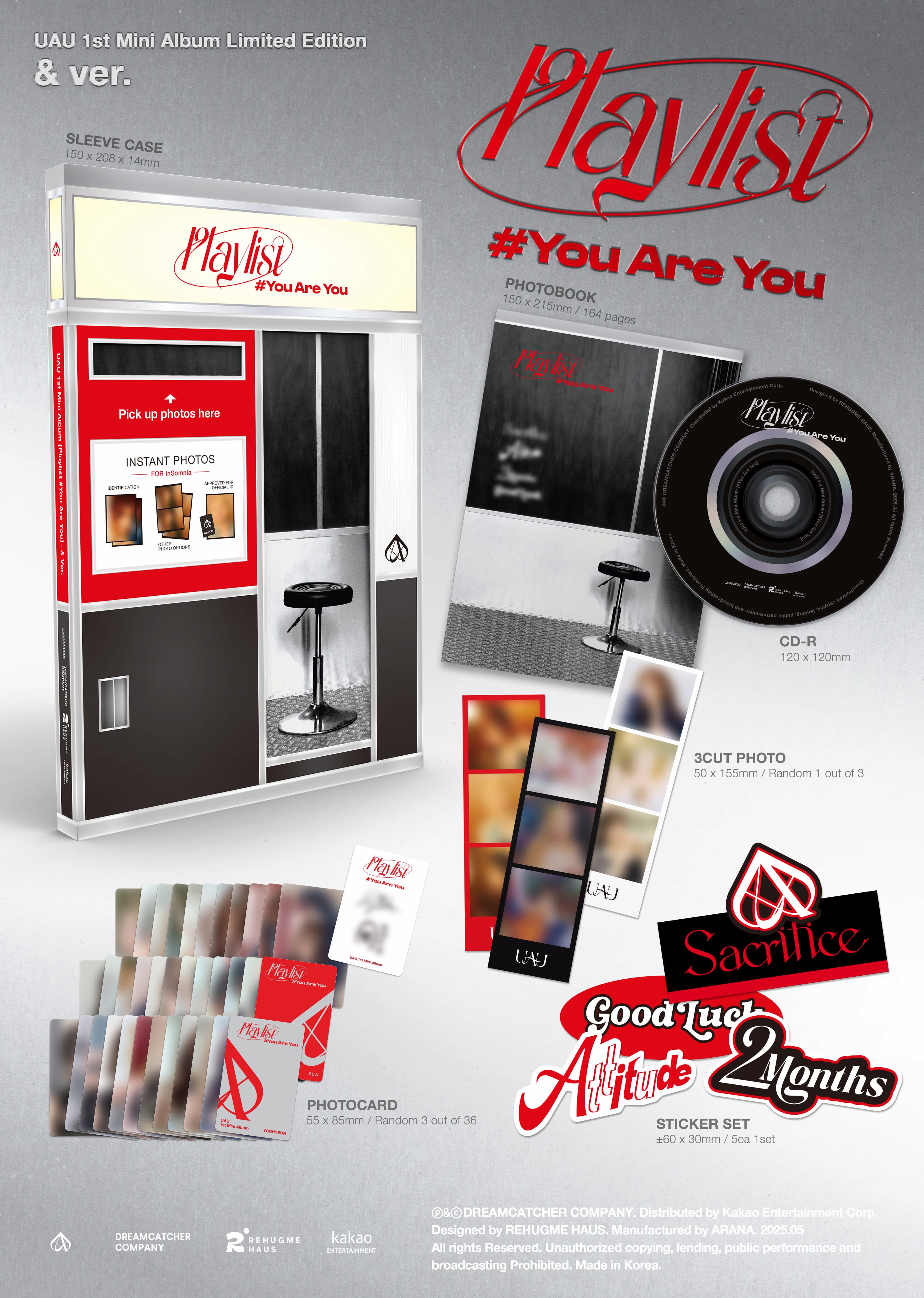 UAU (DREAMCATCHER) - PLAYLIST #YOU ARE YOU (LIMITED EDITION) Nolae