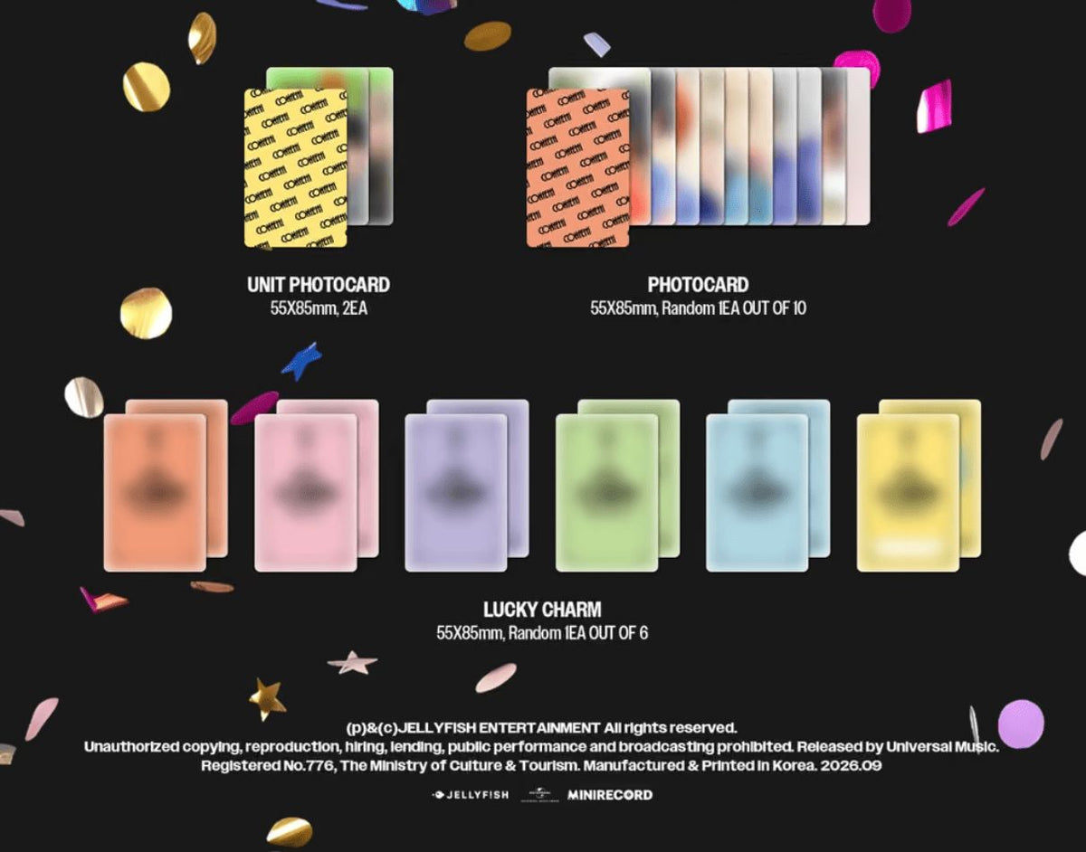 VERIVERY - CONFETTI (LUCKY CHARM VER.) Nolae
