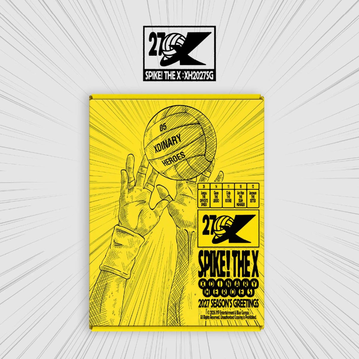 XDINARY HEROES - 2027 SEASON'S GREETINGS (SPIKE! THE X) Nolae
